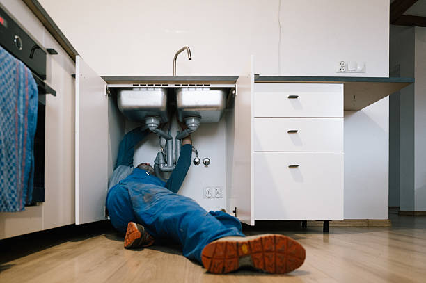 Professional Pipe Repair technician working in Peachland, NC